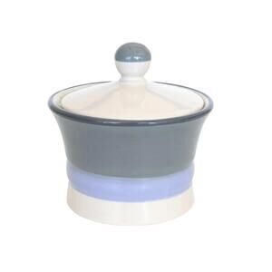 Vintage Studio Nova Smokey Mountain Sugar Bowl with Lid - Postmodern Serveware